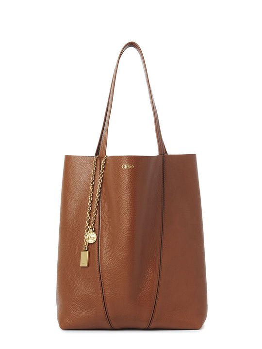 Chloé Spin Leather Shoulder Bag
