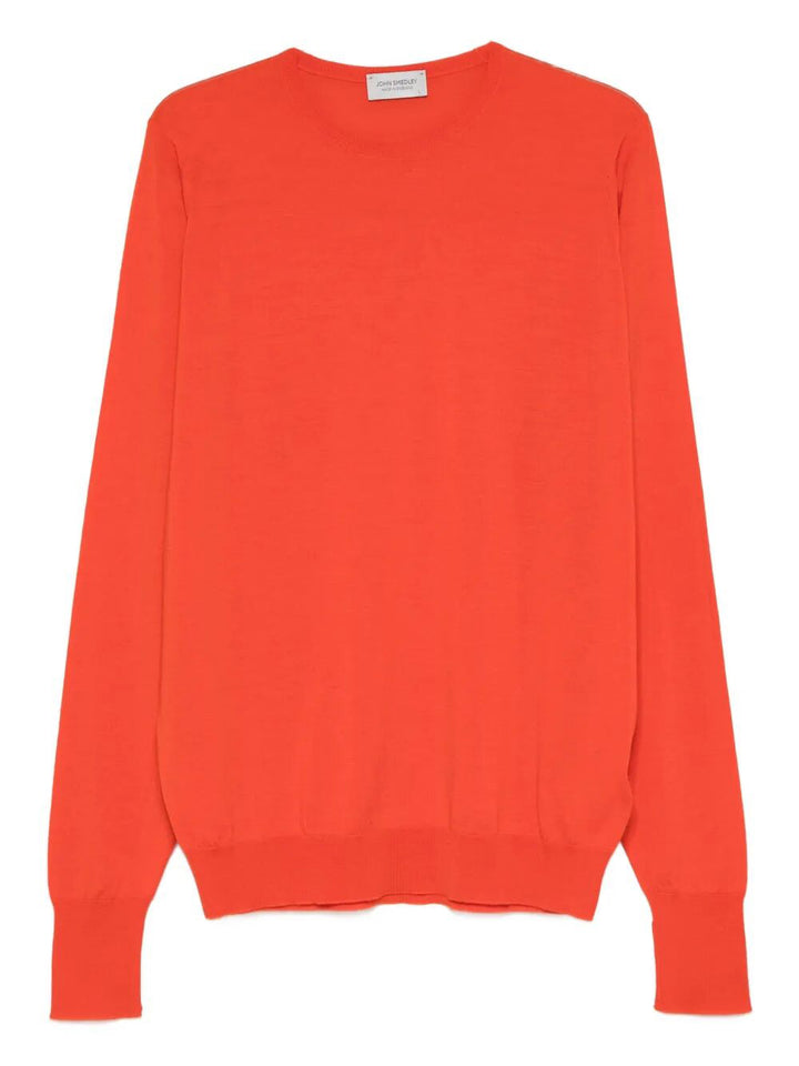 John Smedley Pullover - Yellow & Orange | 873f42c84eab7fb1cfbbfbc79e5448d3ba3f80a3