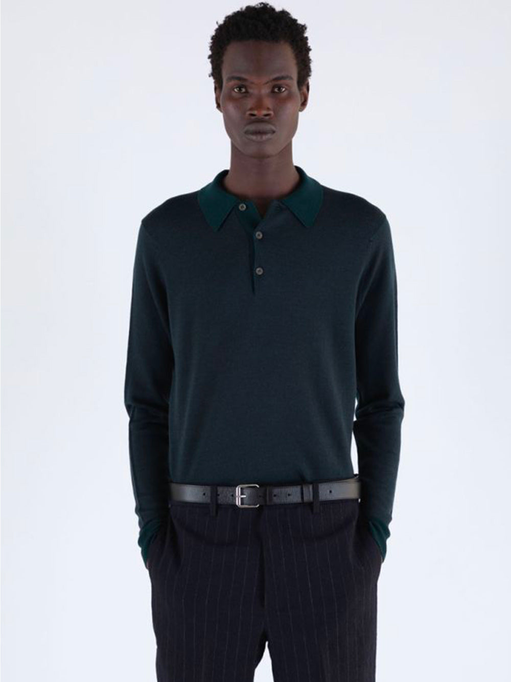 John Smedley POLO - Green | b2edcd9a8ff148c05252cb3411c469088bb90516