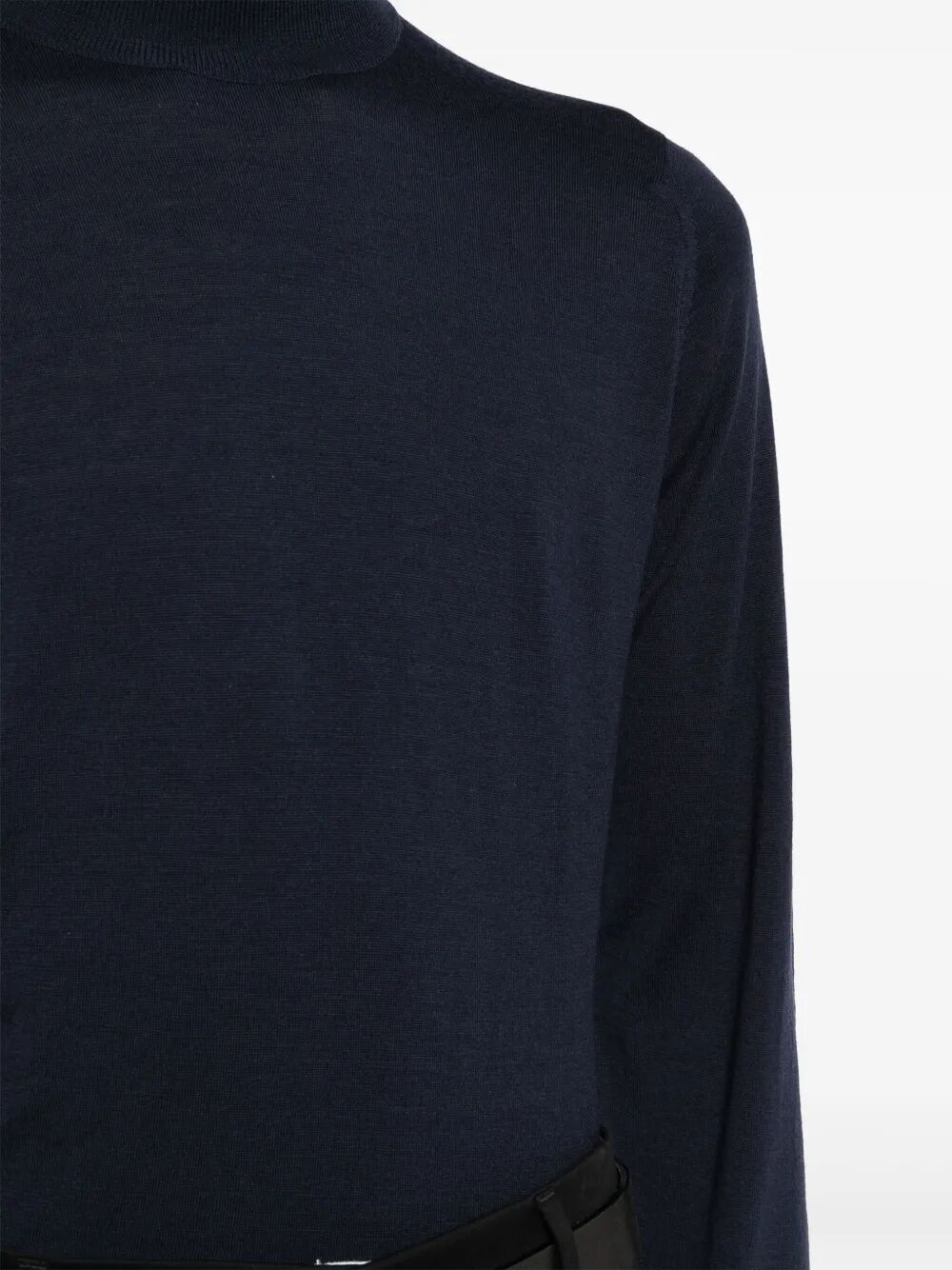 John Smedley Turtle neck - Blue | 4424364f746f648aef9ce0866c290d992e7cbc49