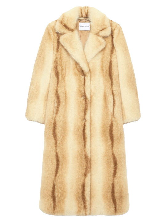 Nora Long Faux Fur Coat