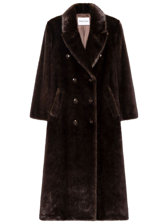 Harper Faux Fur Long Coat