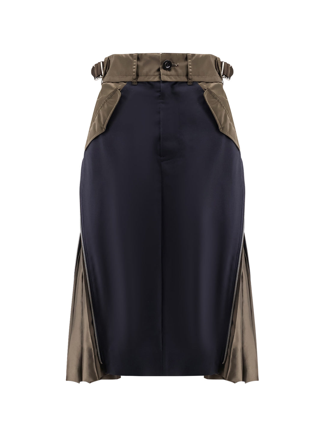 Sacai Skirts - NAVY D KHAKI | aaa07fff4e2bfc7fe26b90ad31889f0cfb3cc378