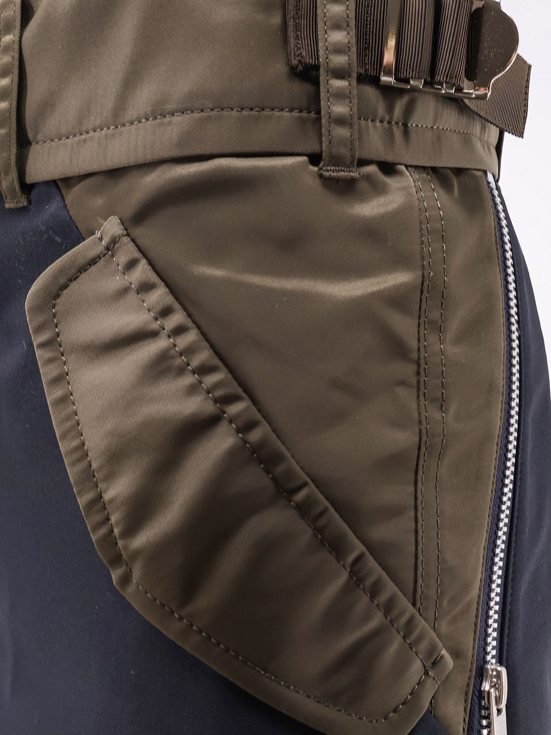 Sacai Skirts - NAVY D KHAKI | bd002499ba07ce3756a1f046fbef6c2cd8d64602