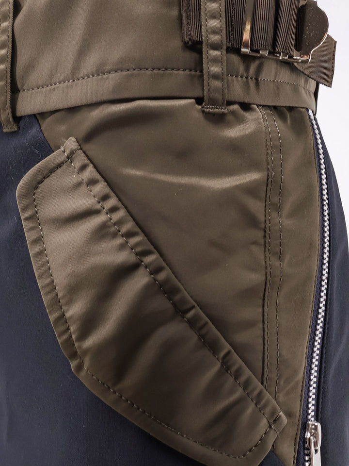 Sacai Skirts - NAVY D KHAKI | bd002499ba07ce3756a1f046fbef6c2cd8d64602