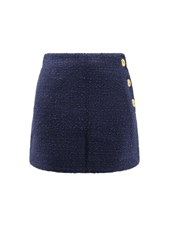Tweed Miniskirt