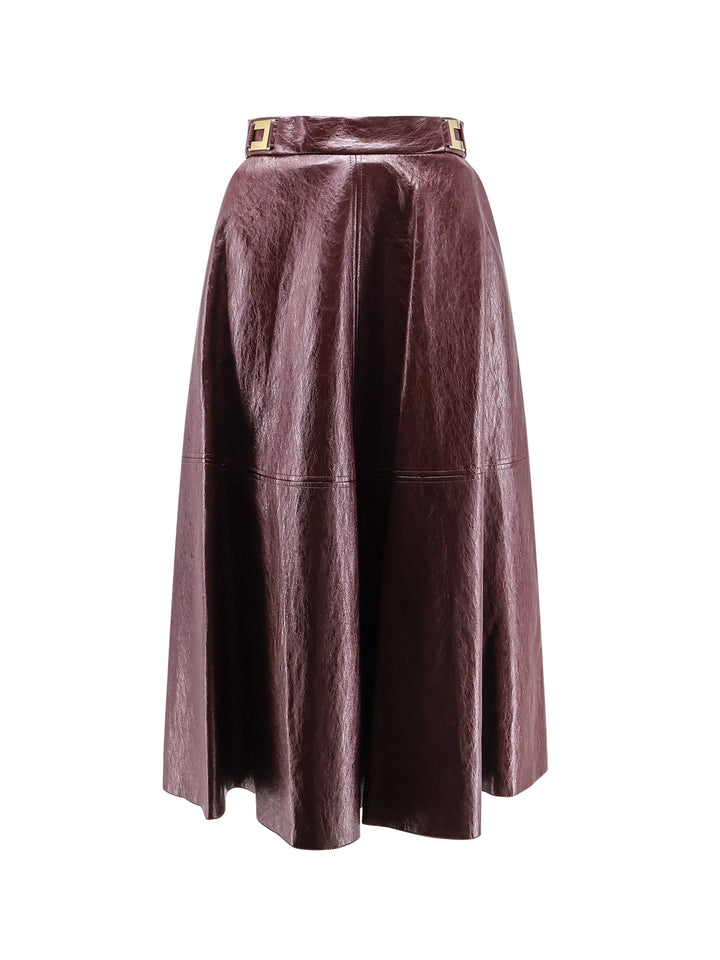 Elisabetta Franchi Skirts - Merlot | 47b1ee55773fe69e8a8e0f5126732c57461f49e1