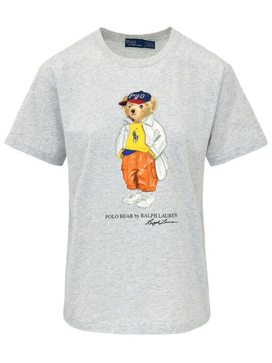 Polo Bear Cotton Jersey T-Shirt