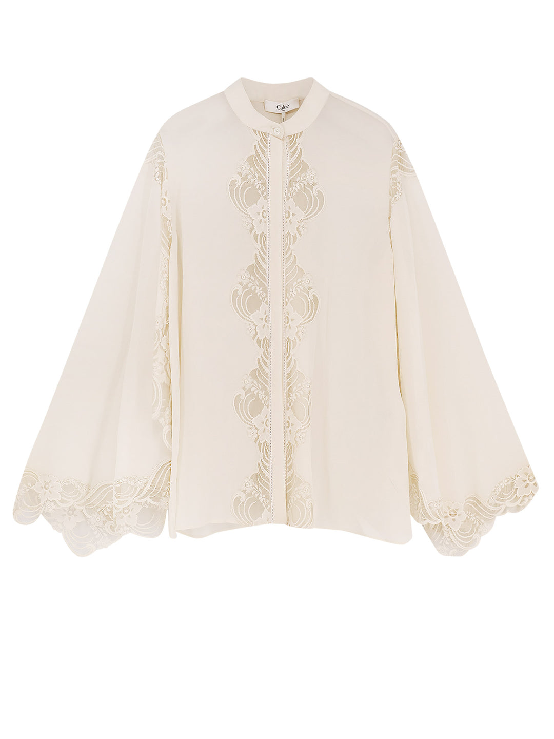 Chloè Shirts - Pristinewhite | 2676e26fff0191d7f4ed3210ff6366427a2ae3e1
