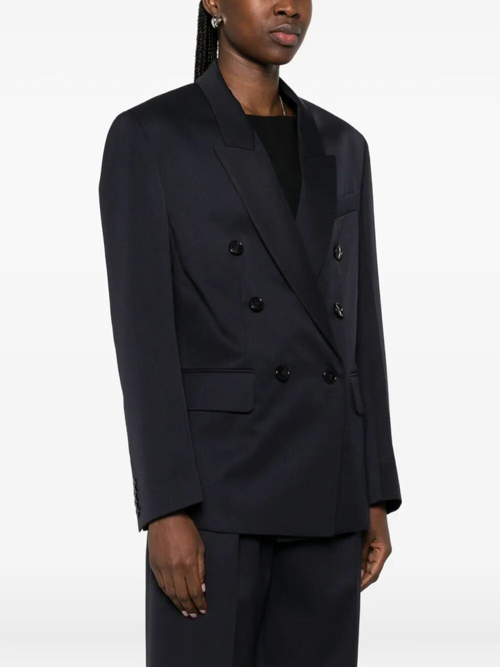 Victoria Beckham Blazer - Blue | ffa77503187a3003a114d25774af912075cee4dd