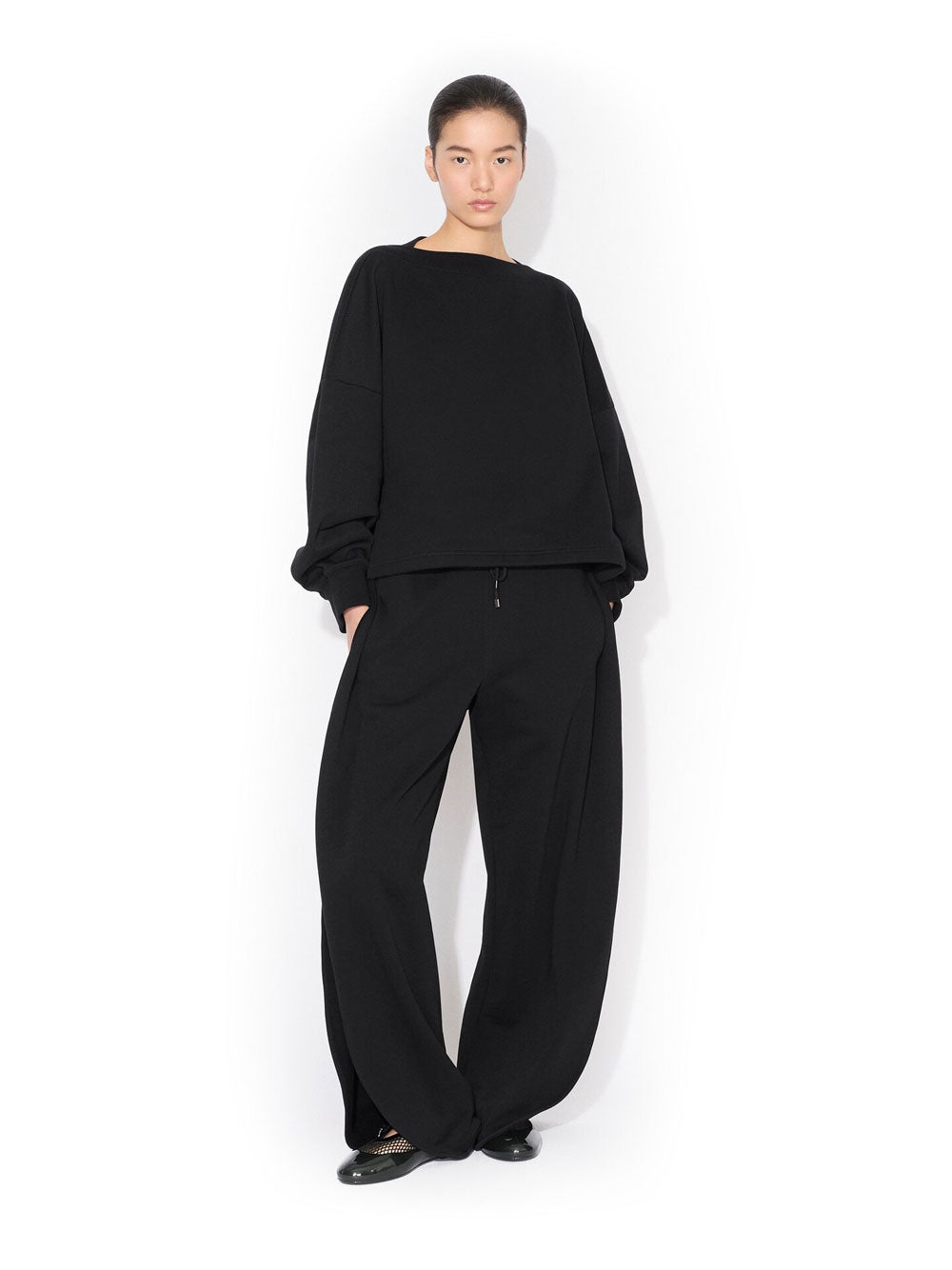 AlaÏA Track pant - Black | 63512a35af49648f89ab3ef0a52c2409e88c938c