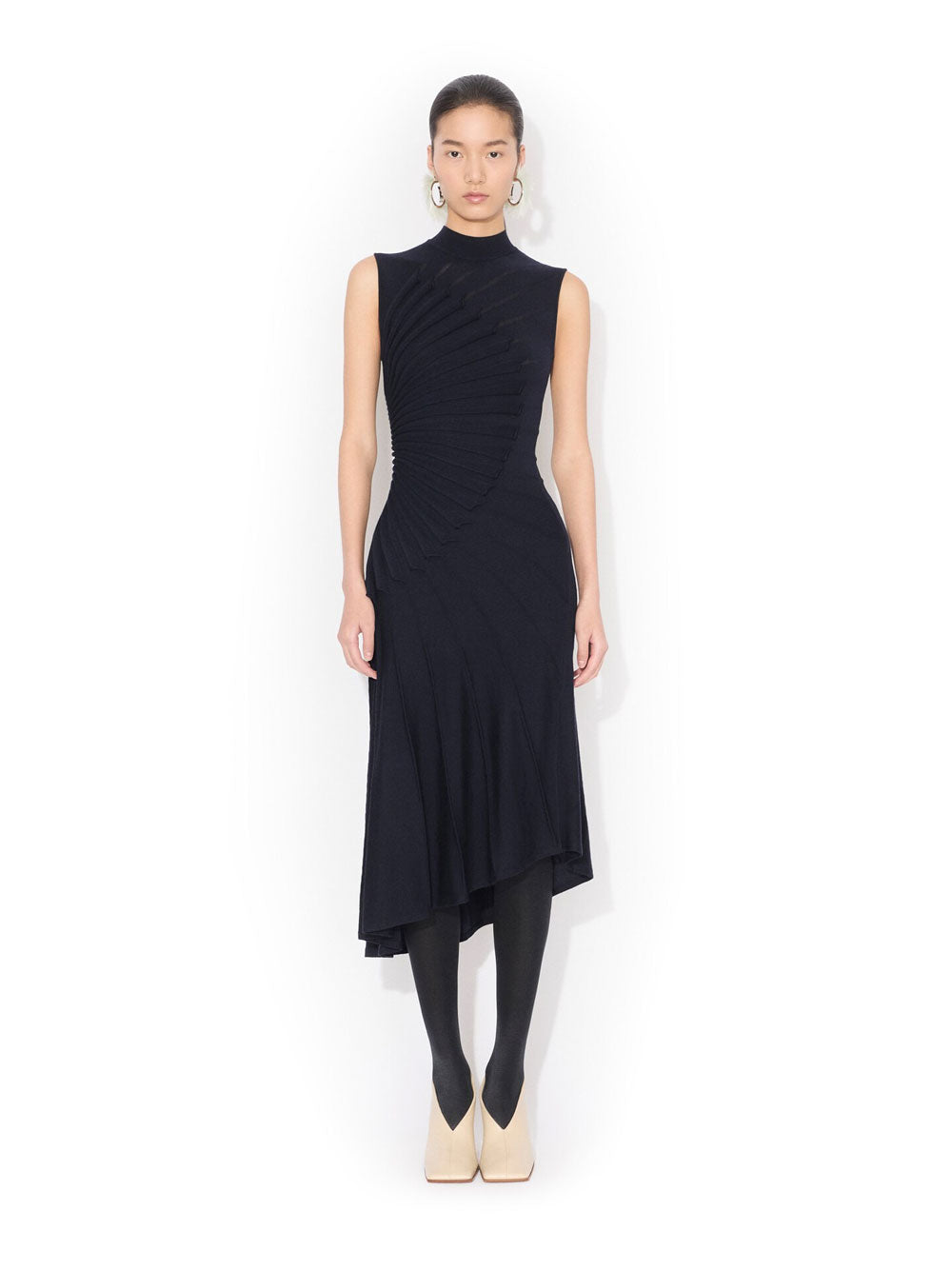 AlaÏA Midi dresses - Blue | 9cdac1c4f913d67202a79c190fdf633ac8757788