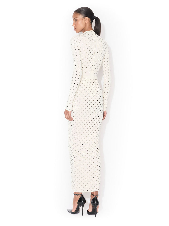 AlaÏA Long dresses - Nude & Neutrals | 44f06bea2a71b53c123b756dabab0ac7740db711