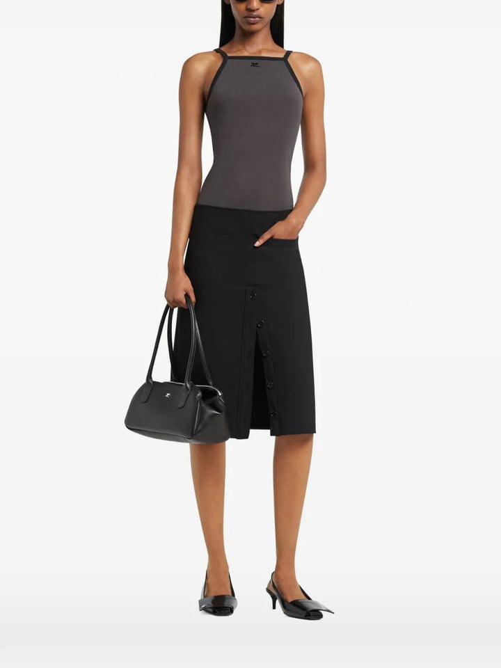 Courreges Tops - Grey | bc7dabea01308b32274101e7a2a6c2a47dad2934