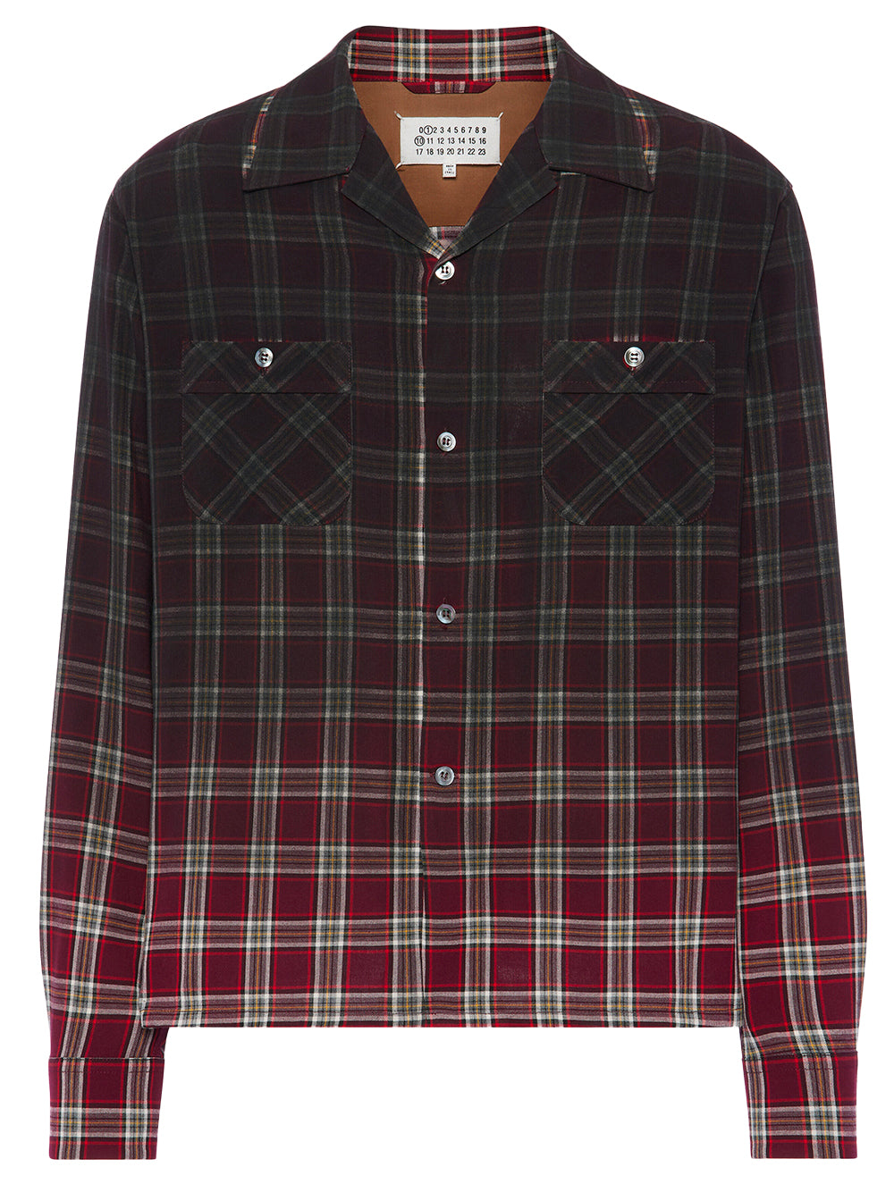 Maison Martin Margiela CAMICIA - Red | eff51f3c81cd2f2e93de0ad6fbd4c595ee21558b