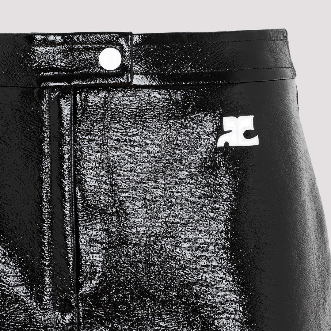 Courreges Mini skirts - Black | 7e91fc43b0555baa97a6d580e00441b123c41a67