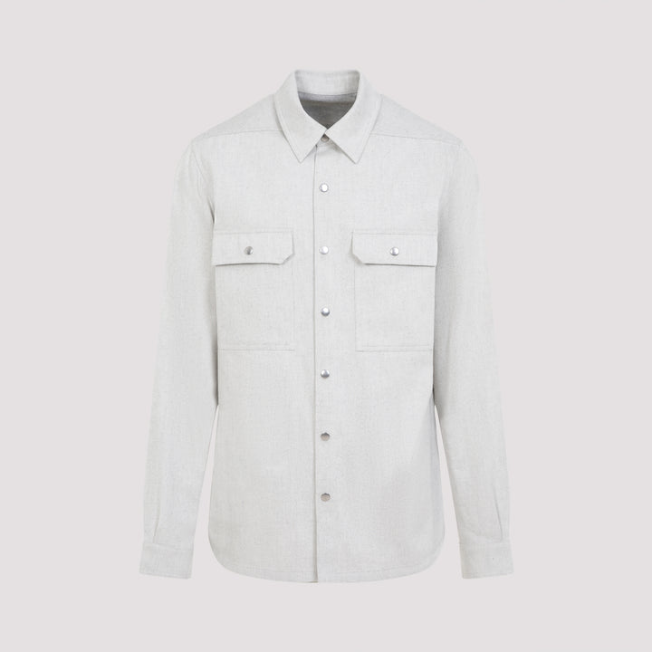 Rick Owens Shirts - Nude & Neutrals | f47a98f2a08859016b0f0c12203211471703edbd