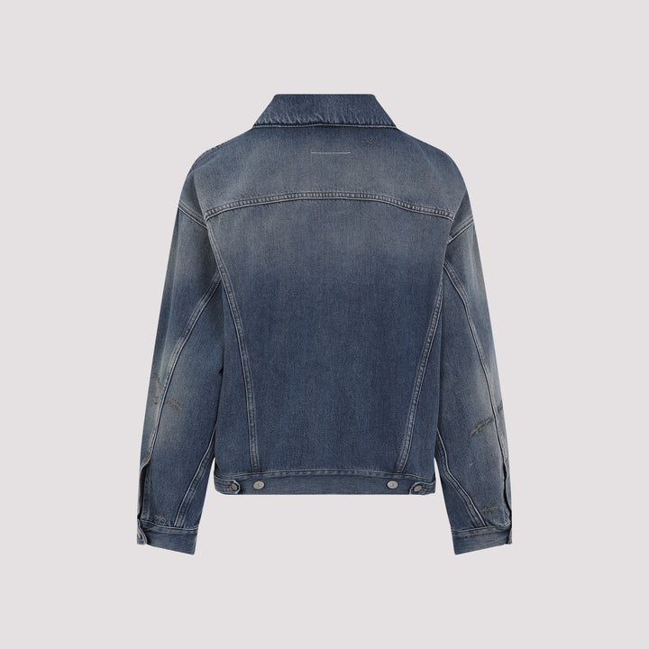Mm6 Maison Margiela Denim - Blue | 9b0331efb1e82bd210918ece2f06b6e39884004a