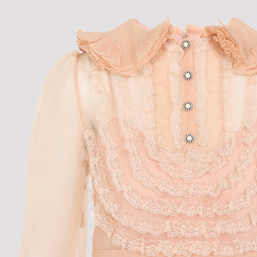 Valentino Mini dresses - Pink & Purple | 72f3ea4451ef8ddf6e7d72e21175693f3be3ae1b