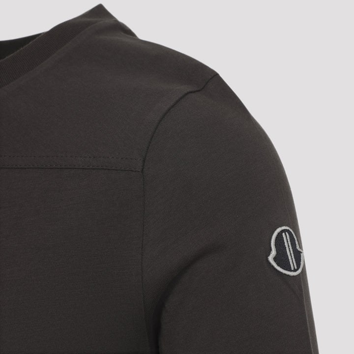 Moncler X Rick Owens T-shirts - Brown | 2d460403eacc6bc78359efd5e4547361d087f67e