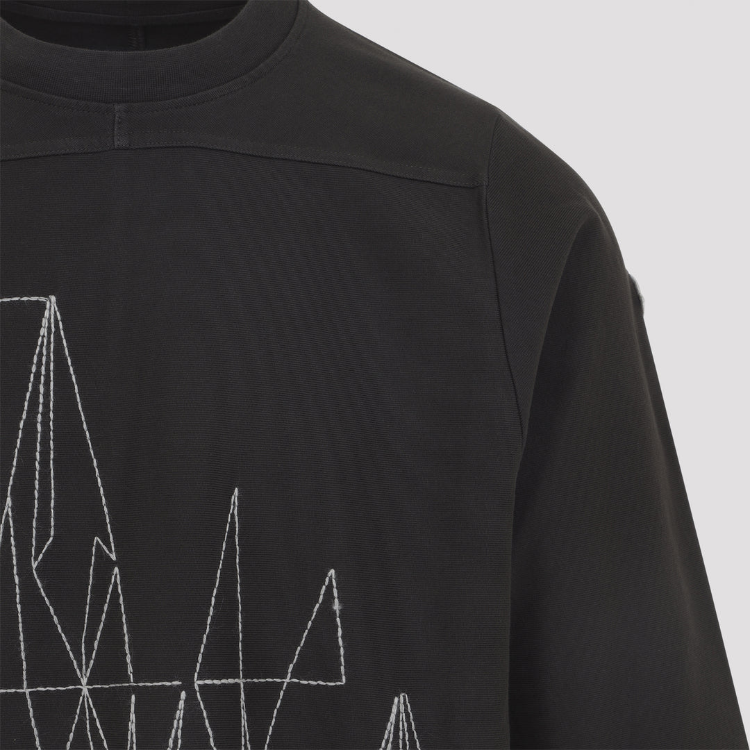 Moncler X Rick Owens T-shirts - Brown | 555e8b43a17b512ce31dea1489edd43b5813ffb3