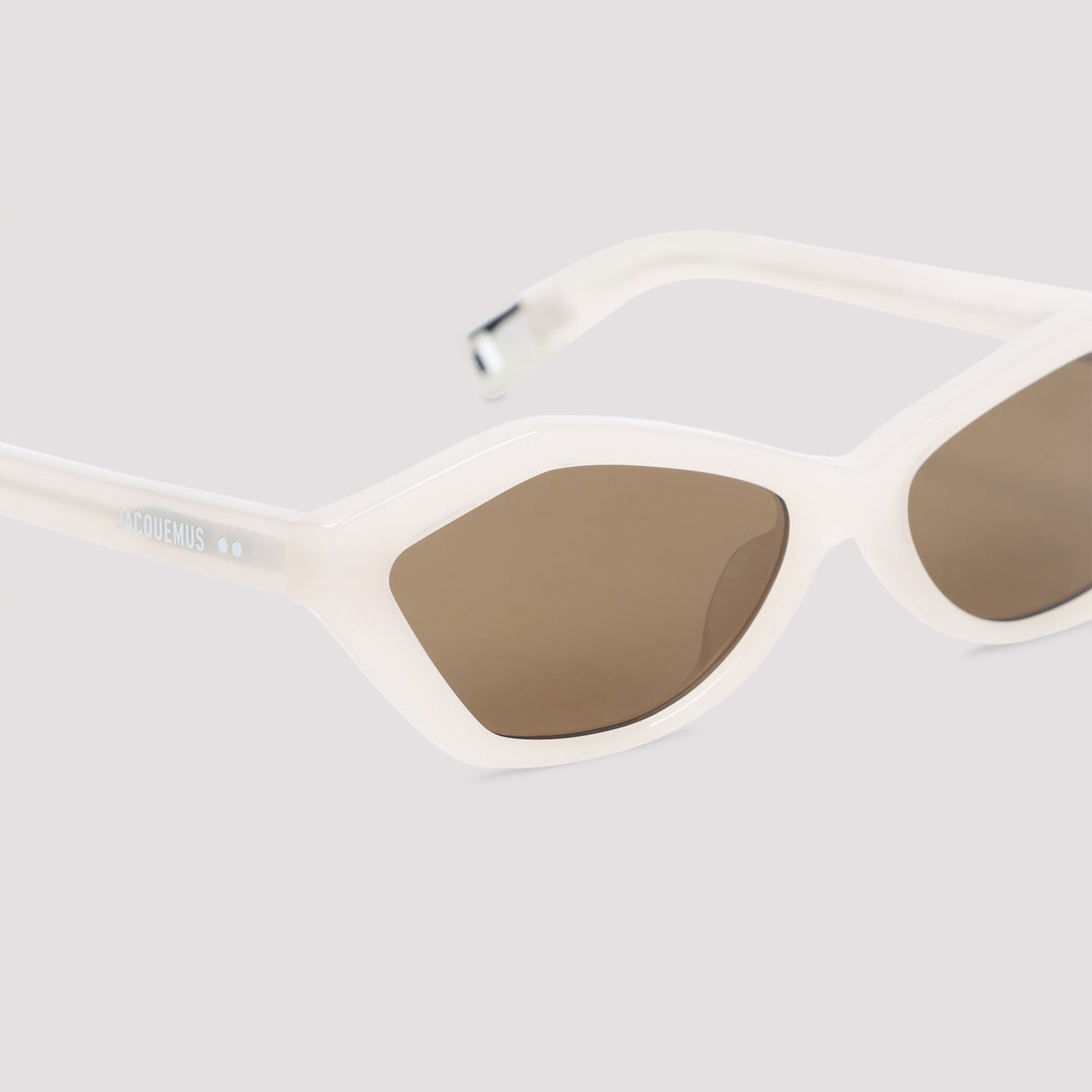 Jacquemus Eyewear Sunglasses - Nude & Neutrals | afe3f6a95d6af3d3099374266fa414ba07cf3897