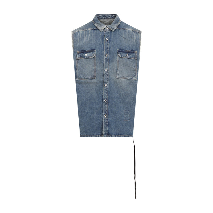 Rick Owens Drkshdw Jackets - Blue | 56a34b201b68dcb8e0f2d65e811856d3a7f251f7