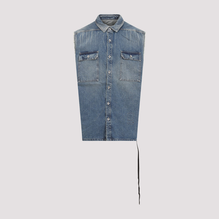 Rick Owens Drkshdw Jackets - Blue | c90d9aaf031f97b03d92a2a9086a907ab77f172b