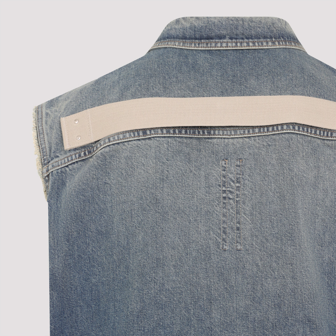 Rick Owens Drkshdw Jackets - Blue | e25e544c7083d59a07c8a036008be6003424ba64