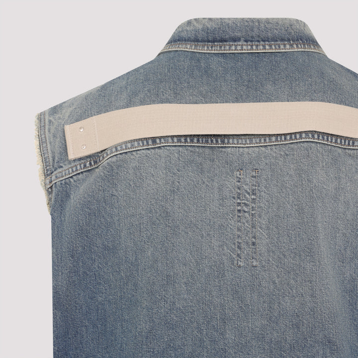 Rick Owens Drkshdw Jackets - Blue | e25e544c7083d59a07c8a036008be6003424ba64