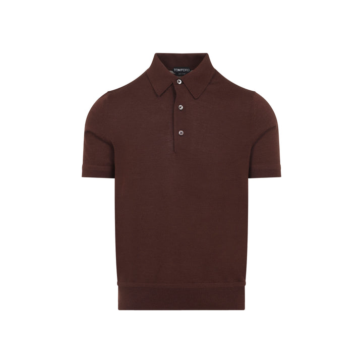 Tom Ford Polo - Brown | 229c1a9758b4143125d1d38d18815b0300469d2f
