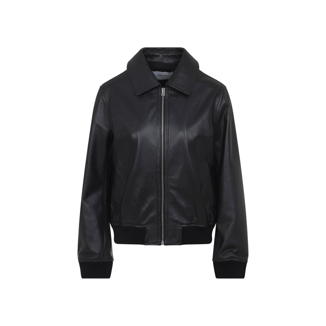 Yves Salomon Leather - Black | 4a41d57ef9122da81a264d11e60c269048b90e9f