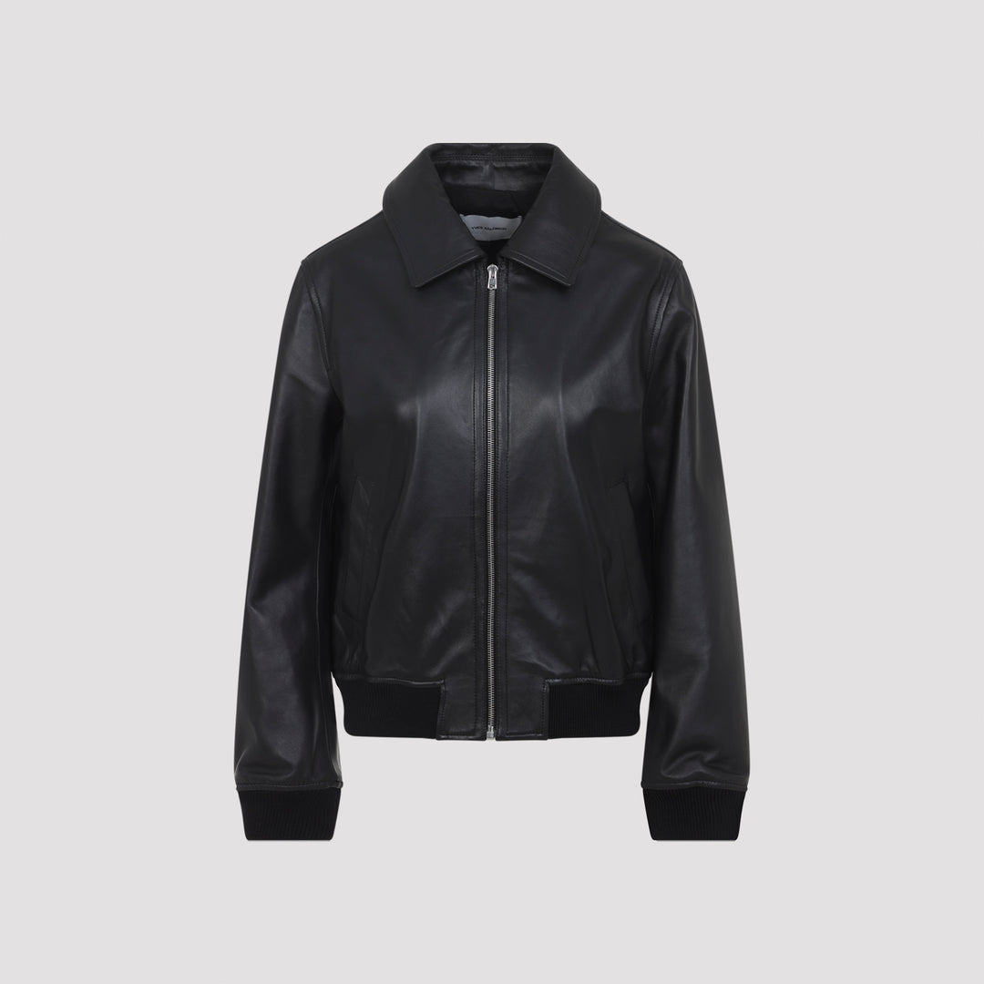 Yves Salomon Leather - Black | baad7f0ef472494568b97fa564e24e650095563c