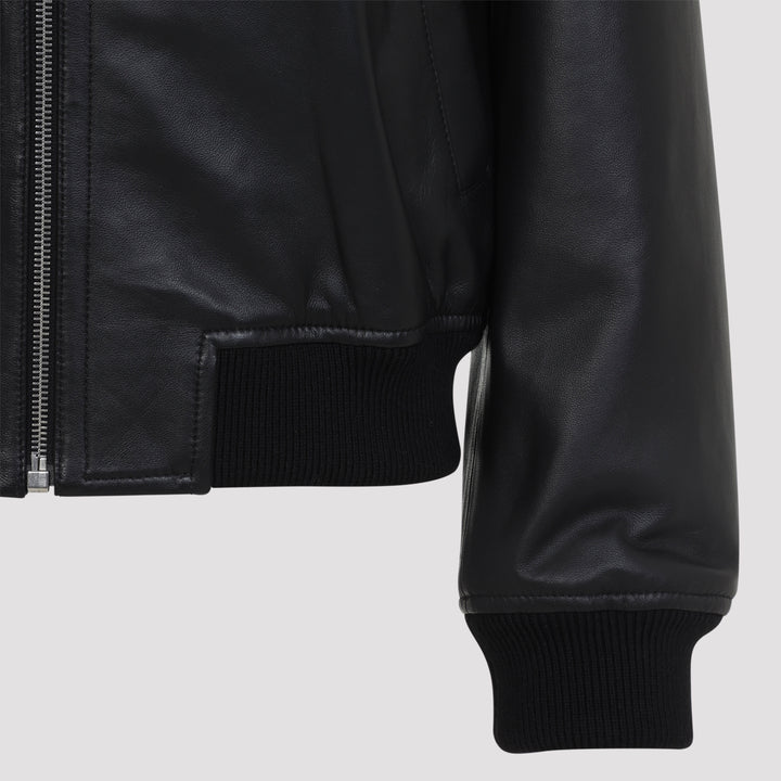 Yves Salomon Leather - Black | ba9c515cdbf77b292659a01d3e9e66eb4a89bcbc