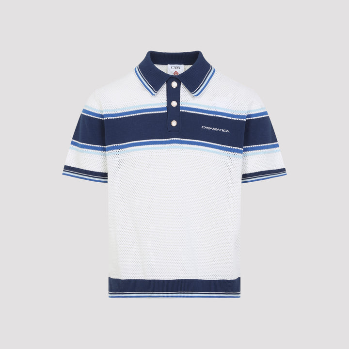 Casablanca Polo - White | b2f4ab8f93d8919f7763cf223728b0a3d69e2dc5