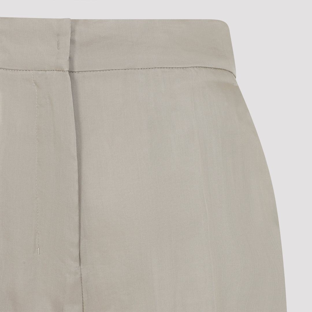 Max Mara Pianoforte Regular & straight leg - Nude & Neutrals | 520cc8b73f1b3fca557fdd4d1a800a04fbe369f5