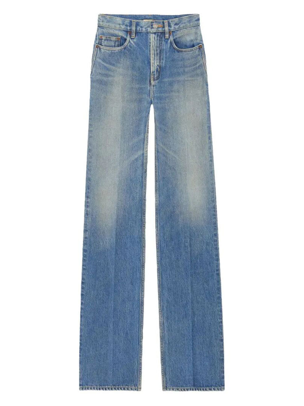 Saint Laurent Paris Flared - Blue | c98b44dc4f09f4cf619889174817200b7ce2743a