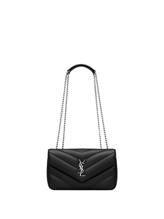 Loulou Small Chain Bag In MatelassÉ Lambskin