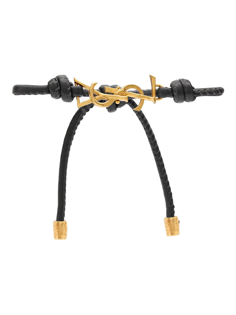 Saint Laurent Paris Bracciale - Black | 0ee41143fbe9b329d315b49086d86751c390feba