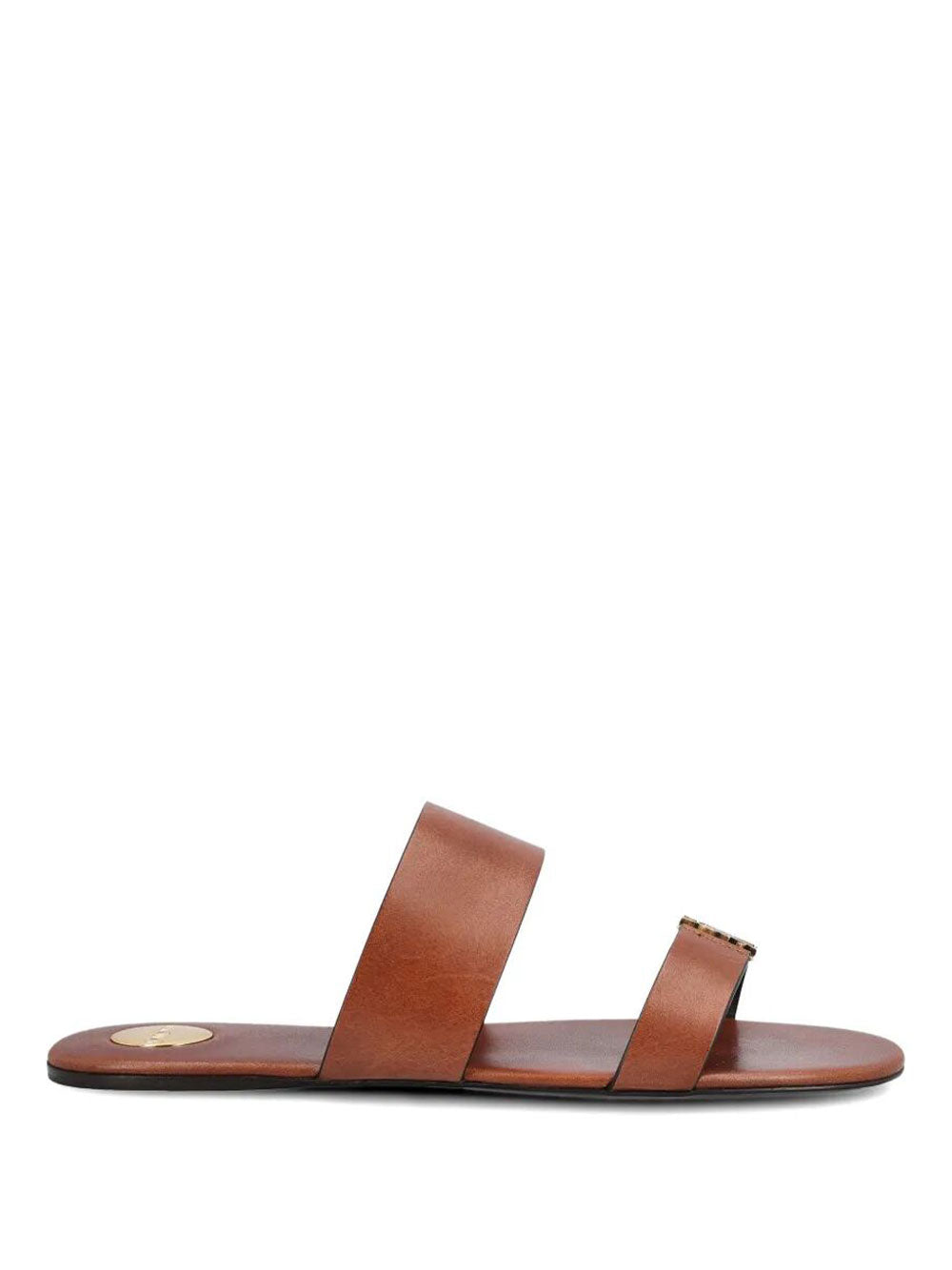 Saint Laurent Paris Sandals - Brown | 3d3d4a8d87b3715ec0b79dd4955478d9b12d71b2