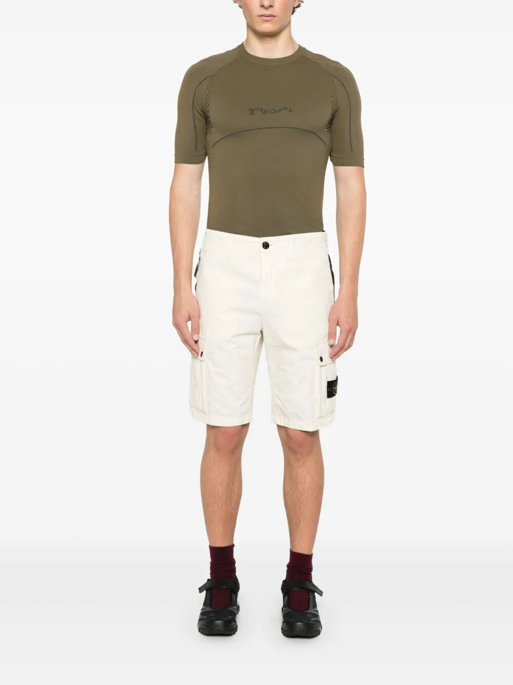 Stone Island Track shorts - White | 73712597d08b4b5fc20c1558821375b788434e7d