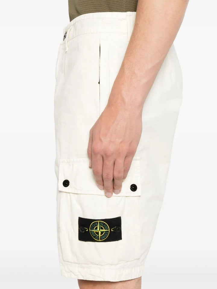 Stone Island Track shorts - White | 9a0556cd7fca56306345c5e29b3f93546a4c9d89