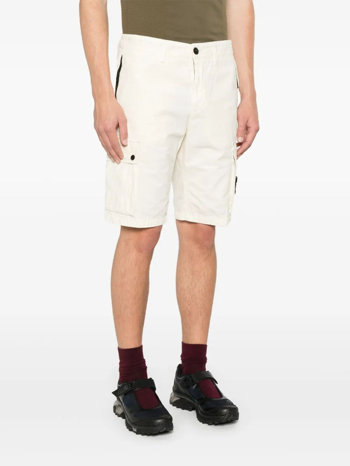 Stone Island Track shorts - White | 65676c74e471b70f3b275d92c9d7ea866e28f93d