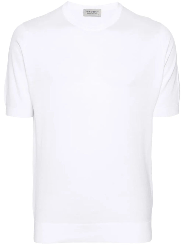 John Smedley T-SHIRT - White | 7008c6cad34e14d05f0c32400a3998257c4f6196