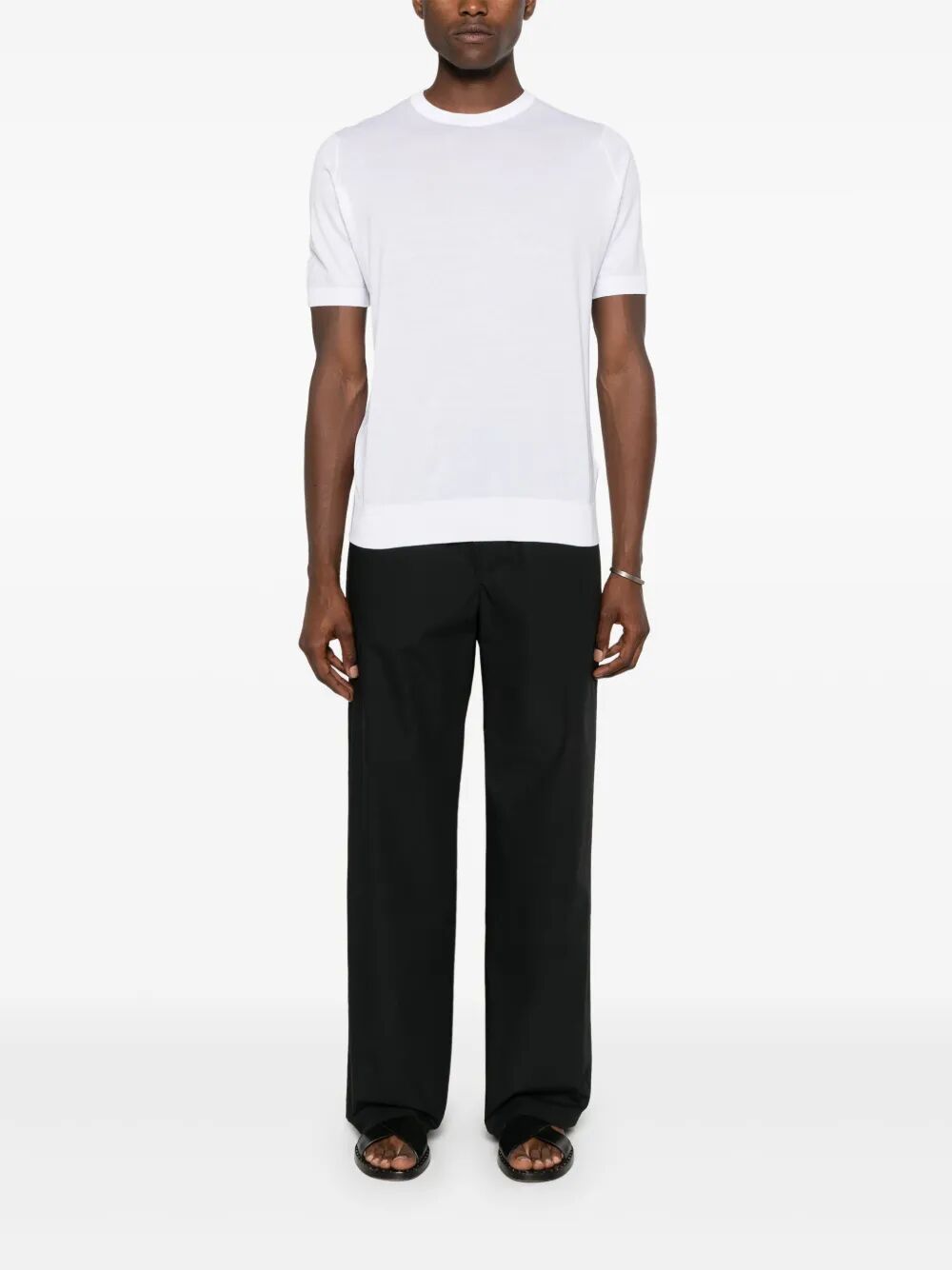 John Smedley T-SHIRT - White | 305709663558377c3b251685951825fa8a65ce29