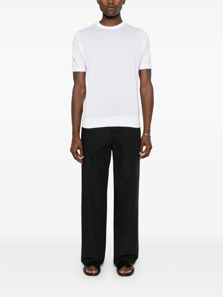 John Smedley T-SHIRT - White | 305709663558377c3b251685951825fa8a65ce29