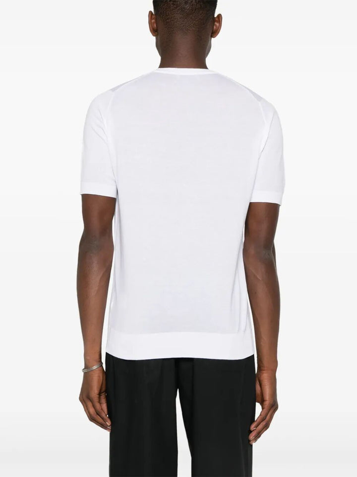 John Smedley T-SHIRT - White | 754953d47ce92a4cc7443b96c151eb859609cc50