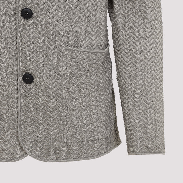 Giorgio Armani Blazer - Nude & Neutrals | d951a0623320b57a70bae597e9958b7ba2531d0b