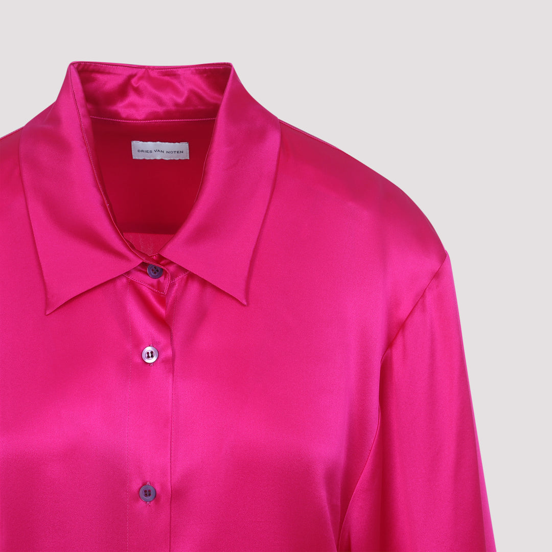 Dries Van Noten Shirts - Pink & Purple | cd522335935edb3889d525c0be2194e566191b20