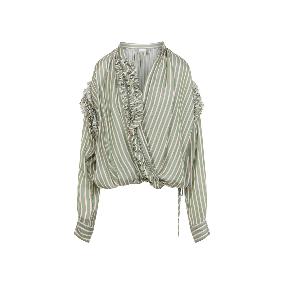 Dries Van Noten Shirts - Green | cd0c1d2ae0ec35291a7a2499ca617284072abb86